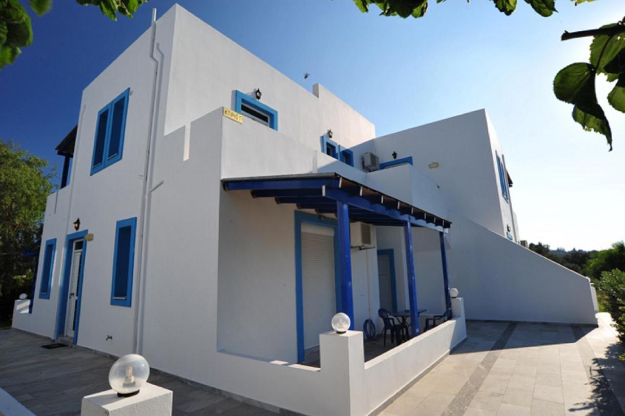 Anna Ageliki Aparthotel Damnoni Exterior foto