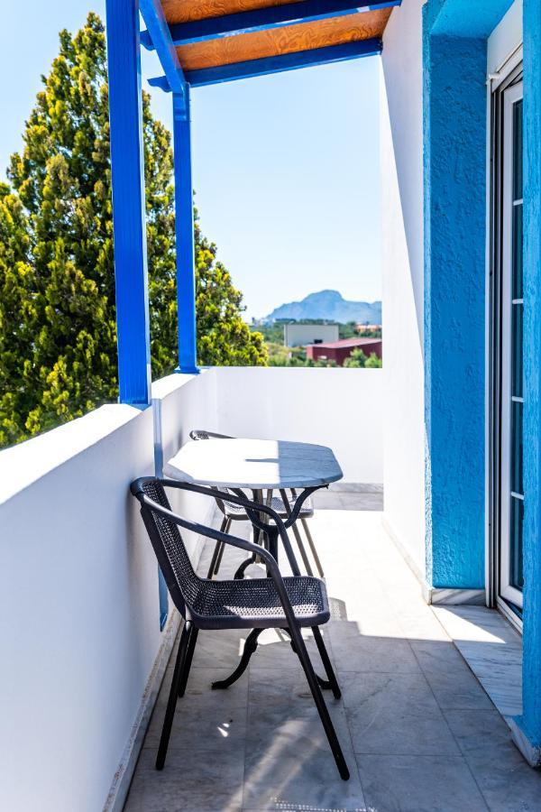 Anna Ageliki Aparthotel Damnoni Exterior foto