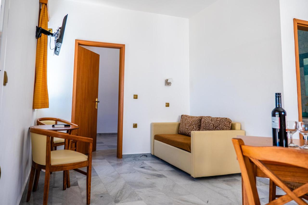 Anna Ageliki Aparthotel Damnoni Exterior foto