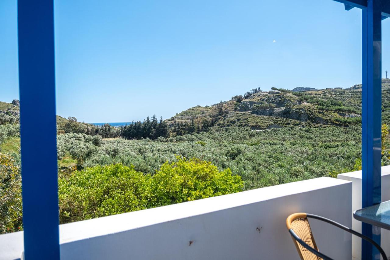Anna Ageliki Aparthotel Damnoni Exterior foto