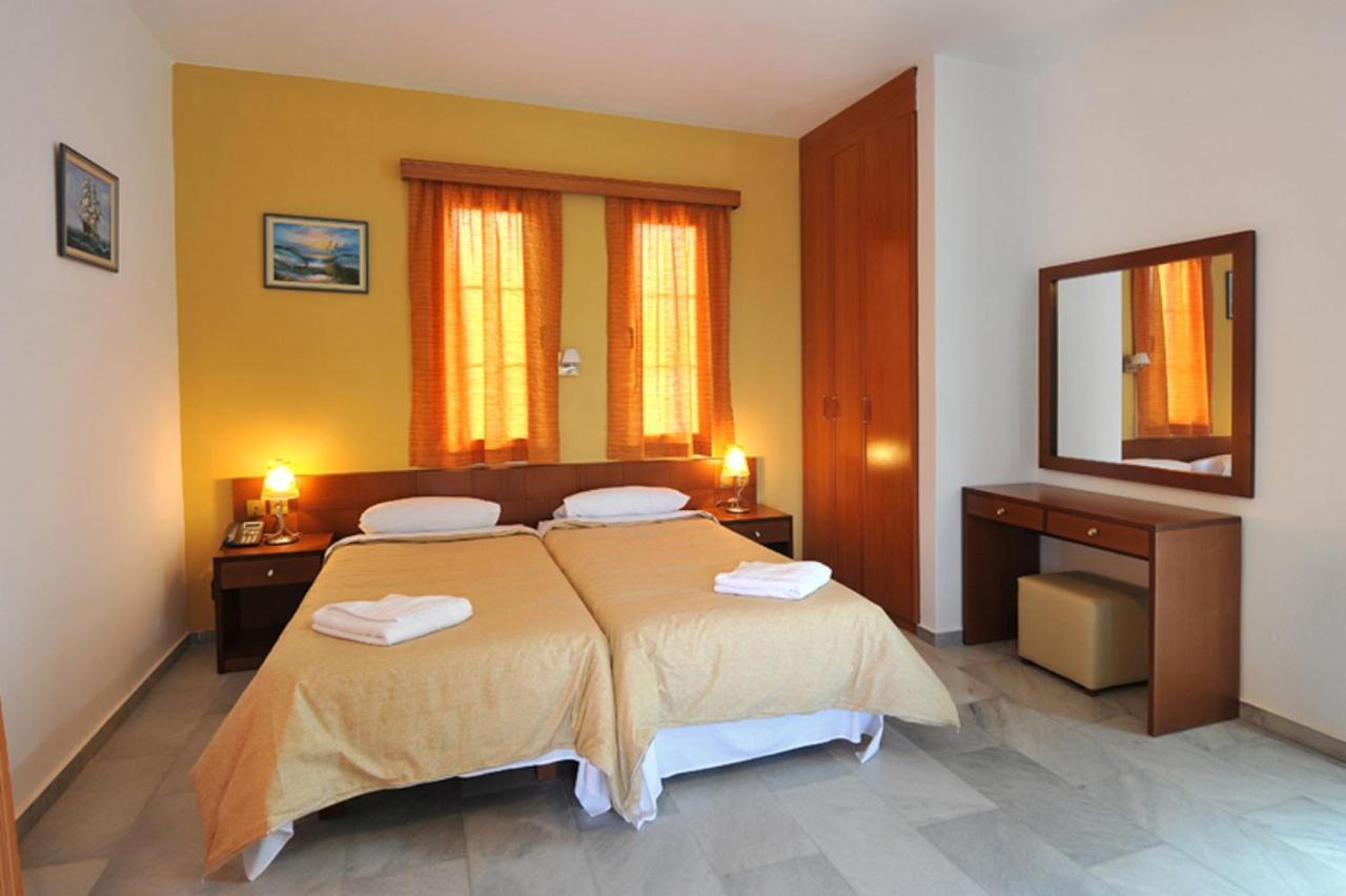 Anna Ageliki Aparthotel Damnoni Exterior foto