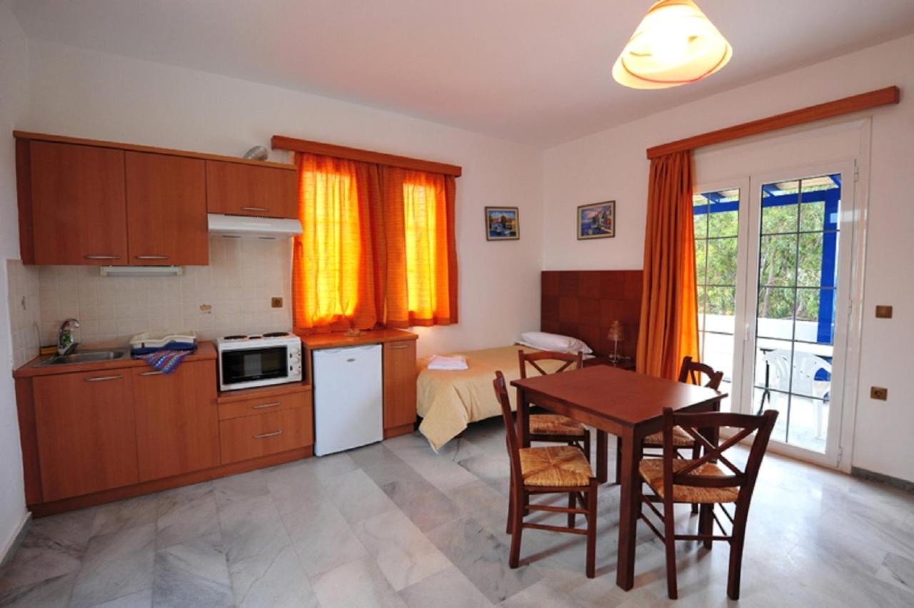 Anna Ageliki Aparthotel Damnoni Exterior foto