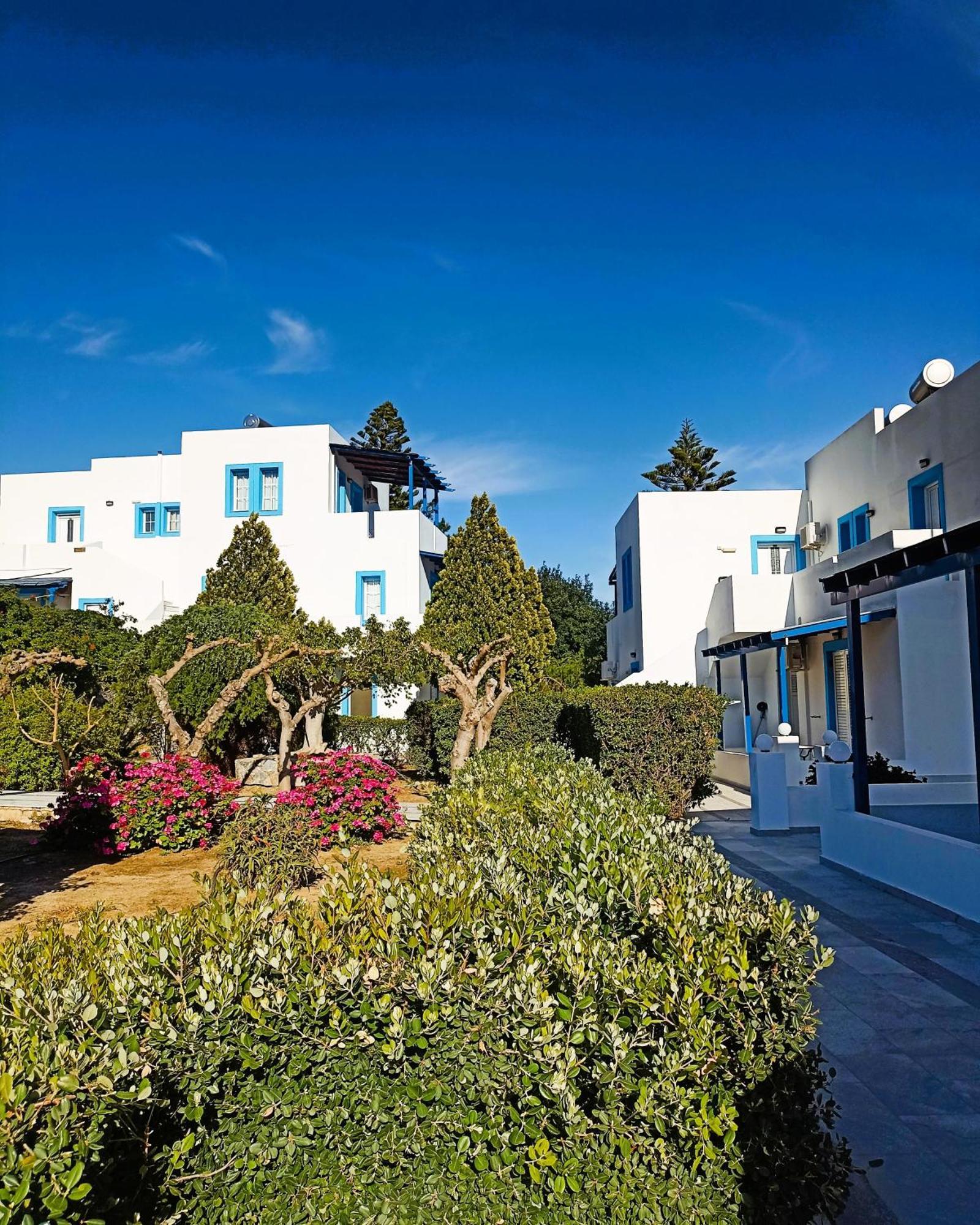 Anna Ageliki Aparthotel Damnoni Exterior foto