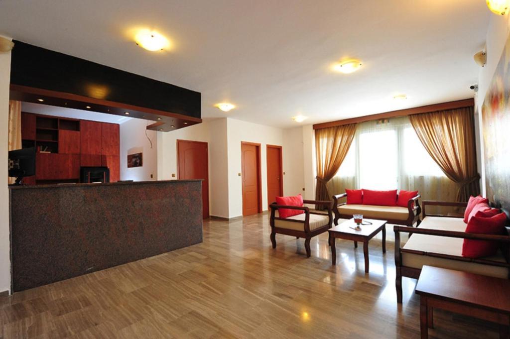 Anna Ageliki Aparthotel Damnoni Exterior foto